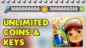 subway surfers unlimited coins, keys, world tour