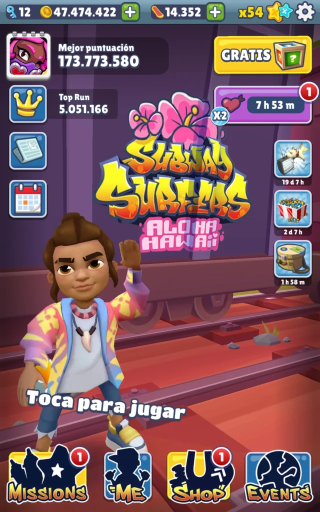 Subway Surfers HAWAI gameplay